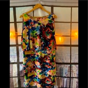 Spring colored dress